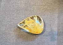 金運を引き寄せる黄金の煌めき　ゴールデン ルチルクォーツ 磨き 原石 天然石  3