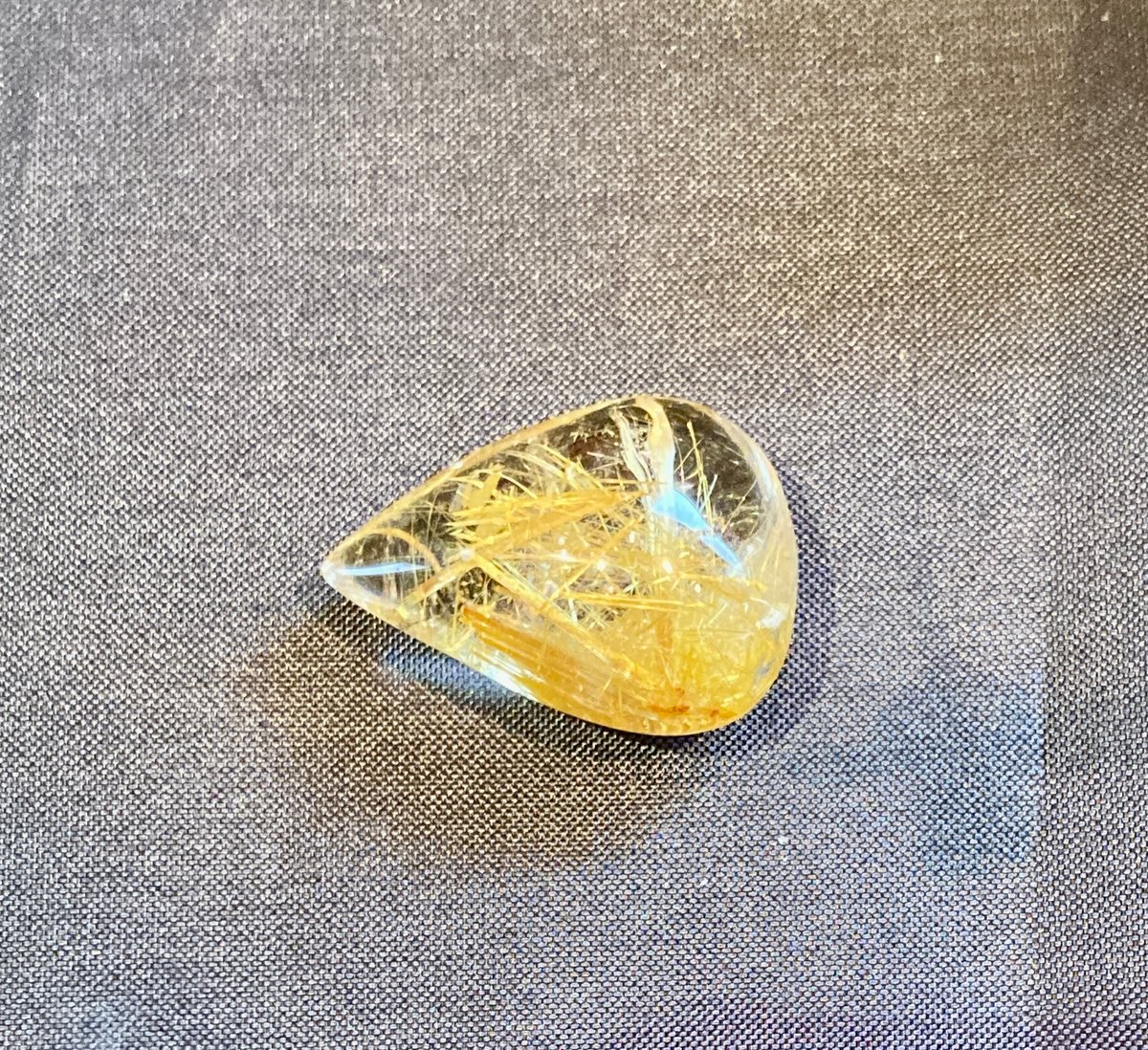 金運を引き寄せる黄金の煌めき ゴールデン ルチルクォーツ 磨き