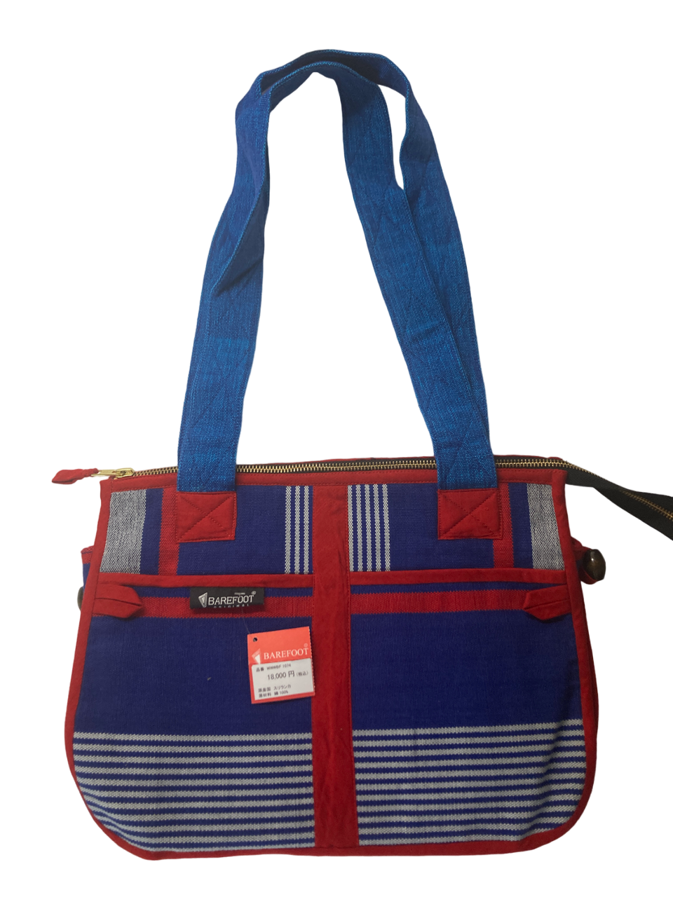 SOLD OUT【BAREFOOT】ショルダーバッグ blue【正規品】【ベアフット 