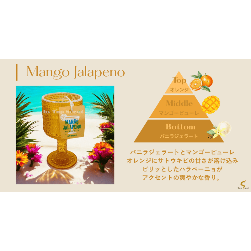 🍸スパイシーマルガリータノート｜果実と刺激が香る夏の灯り | Top