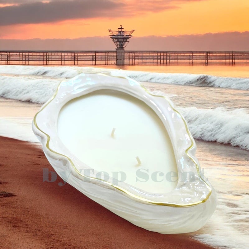 🐚海の宝石缶｜マリン＆ムスクが香るキャンドルギフト | Top Scent