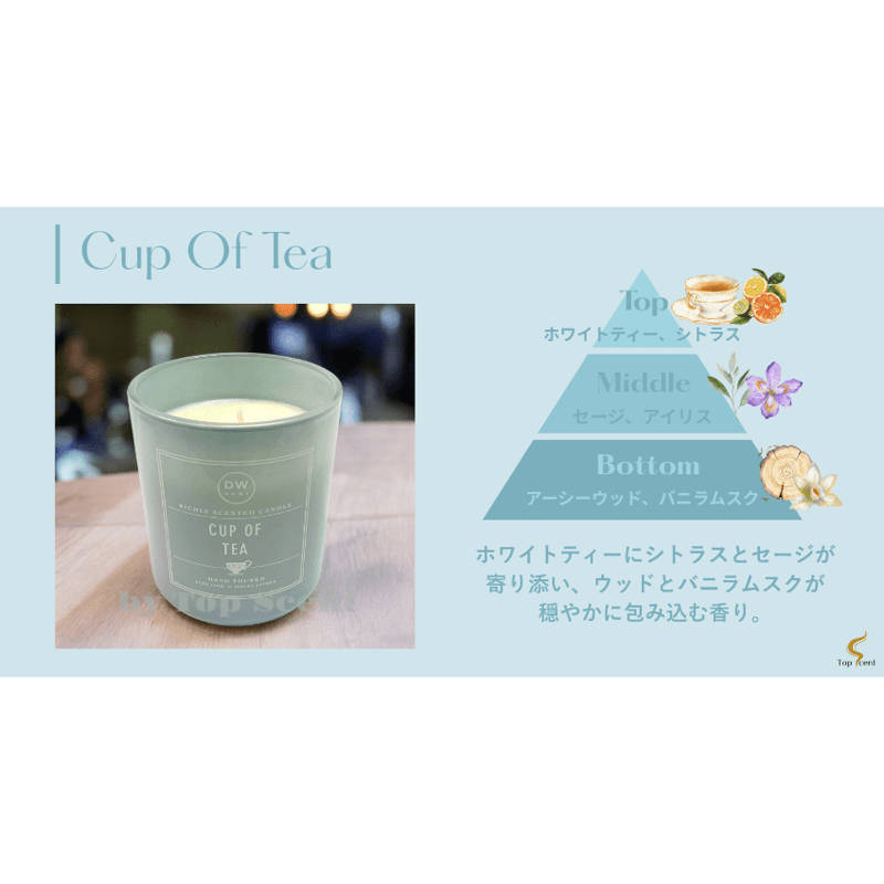 📖静謐の書斎｜レザー＆ウッドの重厚なアロマキャンドル | Top Scent
