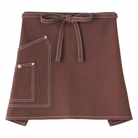 【Lee】SHORT APRON(Brown)/ショートエプロン(ブラウン)