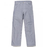 【Lee】LADIES PAINTER PANTS(White×Blue)/レディースペインターパンツ(ホワイト×ブルー)