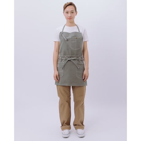【Lee】2WAY APRON(Gray)/2ウェイエプロン(グレー)