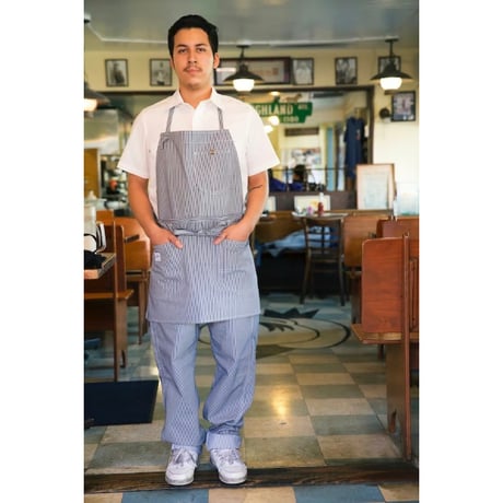 【Lee】MENS PAINTER PANTS(White×Blue)/メンズペインターパンツ(ホワイト×ブルー)