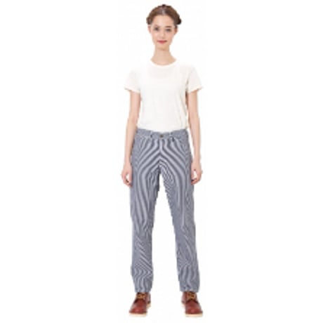 【Lee】LADIES PAINTER PANTS(White×Blue)/レディースペインターパンツ(ホワイト×ブルー)