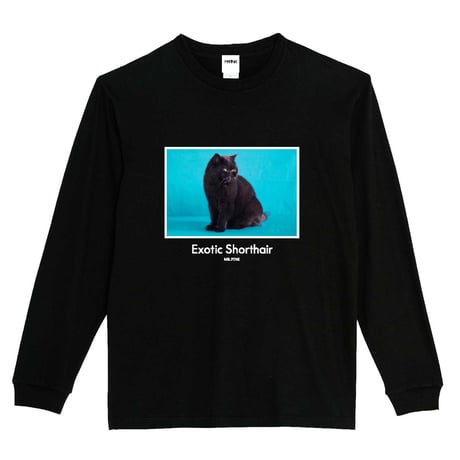 【Mr.Pink&Co.】Driggs long black Tshirt/Blue