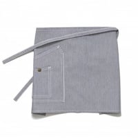 【Lee】SHORT APRON(White×Blue)/ショートエプロン(ホワイト×ブルー)