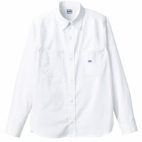 【Lee】WESTERN SHIRTS(White)/ユニセックス長袖シャツ(ホワイト)