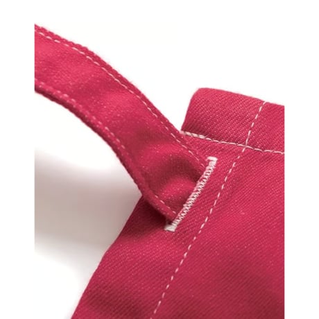 【Lee】BIB APRON(Red)/胸当てエプロン(レッド)