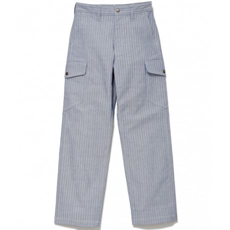 【Lee】LADIES CARGO PANTS(White×Blue)/レディースカーゴパンツ(ホワイト×ブルー)
