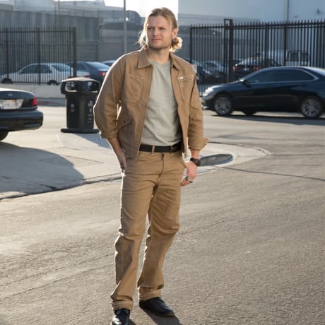 【Lee】MENS PAINTER PANTS(Camel)/メンズペインターパンツ(キャメル)