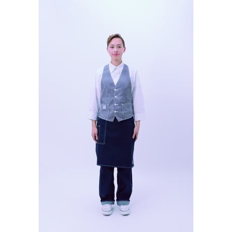【Lee】CUMMER VEST(Indigo Navy)/カマーベスト(インディゴネイビー)