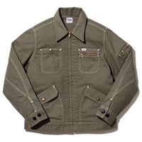 【Lee】MENS ZIP-UP JACKET(Khaki)/メンズジップアップジャケット(カーキ)
