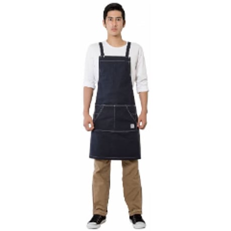 【Lee】BIB APRON(Navy)/胸当てエプロン(ネイビー)
