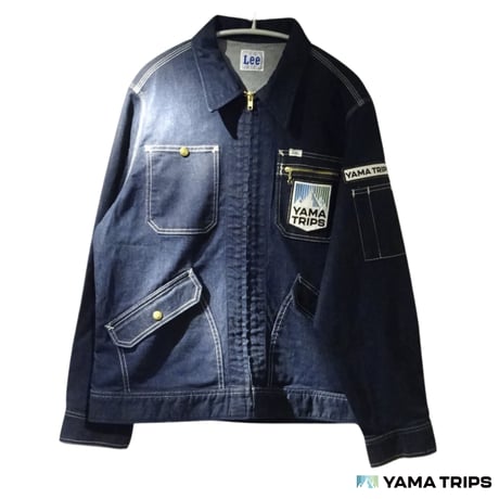 【YAMA TRIPS】ZIP-UP JACKET(Indigo Navy)/ジップアップジャケット(インディゴネイビー)