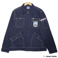 【YAMA TRIPS】ZIP-UP JACKET(Navy)/ジップアップジャケット(ネイビー)