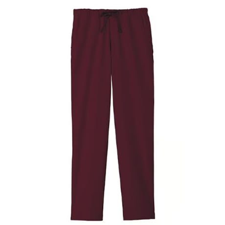 【CARE&MEDICAL】 UNISEX SCRUB PANTS(BORDEAUX)/ユニセックススクラブパンツ(ボルドー)