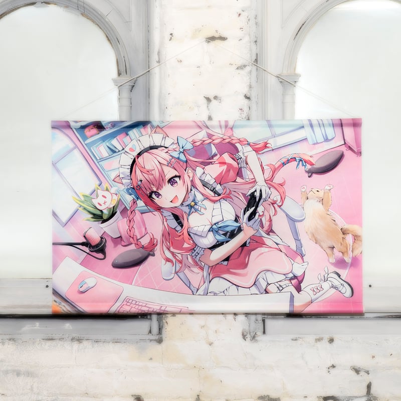 結城さくな　まとめ売り 2月中旬〜3月上旬頃発送予定】1周年記念タペストリー | 結城さくな