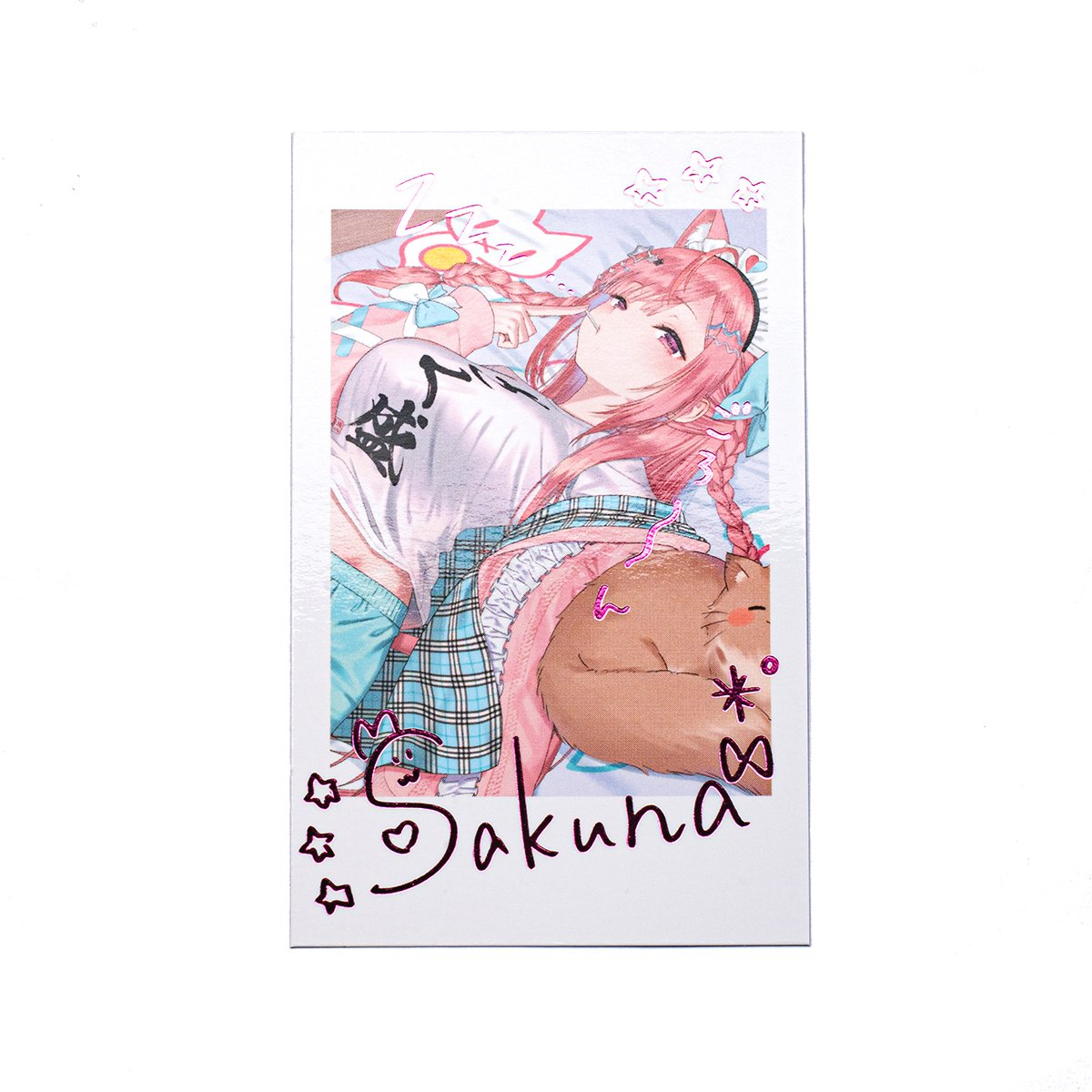 ノベルティ】2025誕生日記念グッズ チェキ風カード | 結城さくな