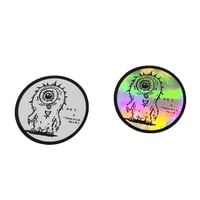 【ART.×TAKAHISA GOMI】circular stickers