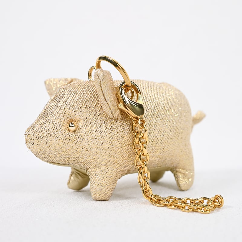 金のブタ チャーム | 燦彩糸オンラインショップ