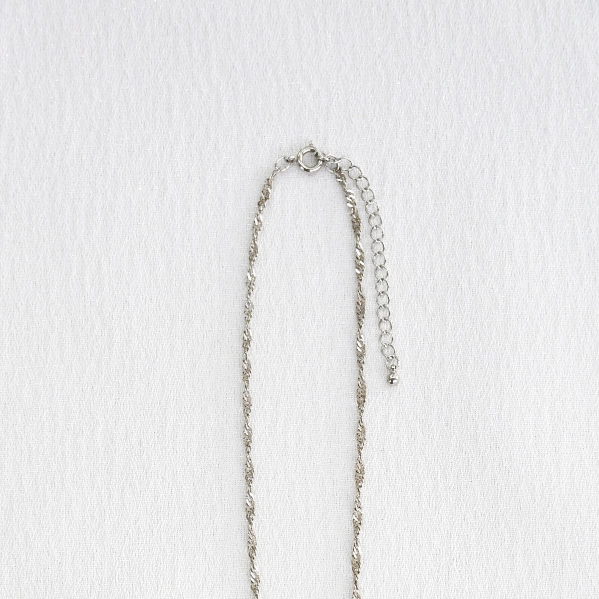 【Vintage】'60s 花刺繍セットアップ・ネックレスセット ネックレス 日本製 四つ葉[品番：MLOA0002897]｜Melody