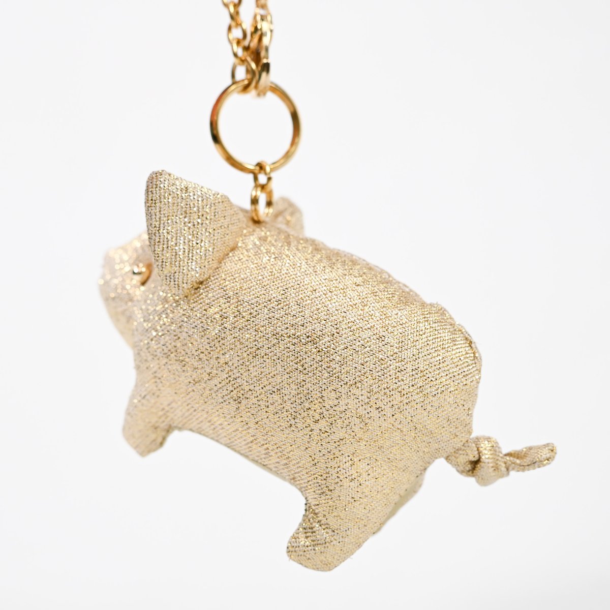 金のブタ チャーム | 燦彩糸オンラインショップ