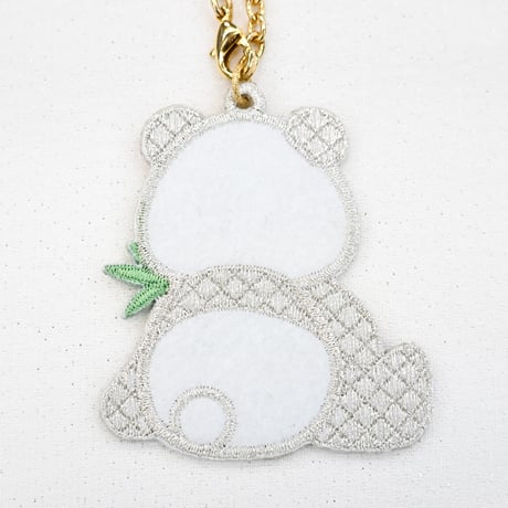 刺繍チャーム パンダ