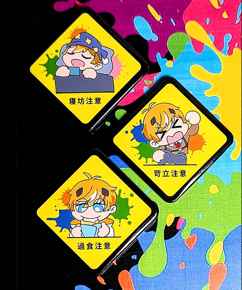 ランダム缶バッジ（全6種） | 1S1K｜キルハオフィシャルストア