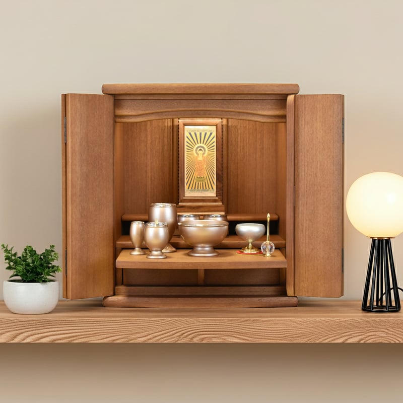 家具調仏壇 14号 コンパクトタイプ アモール | ハートフルメモリーみずほ