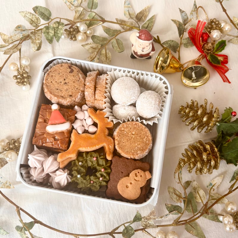 12月20日発送〉クリスマスクッキー缶 | AmIio