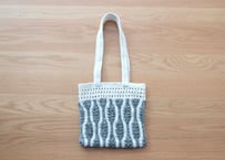 かぎ針編み中級編　naminami bag　編み図【ダウンロード版】