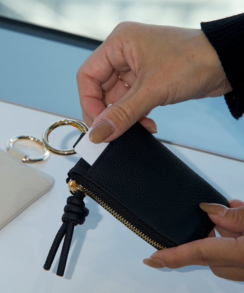 New｜レザーキーケース (ブラック） | yékla