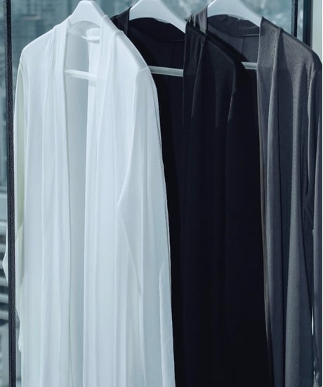 SET｜ルームウェア セットアップ+ロング羽織り（ホワイト）