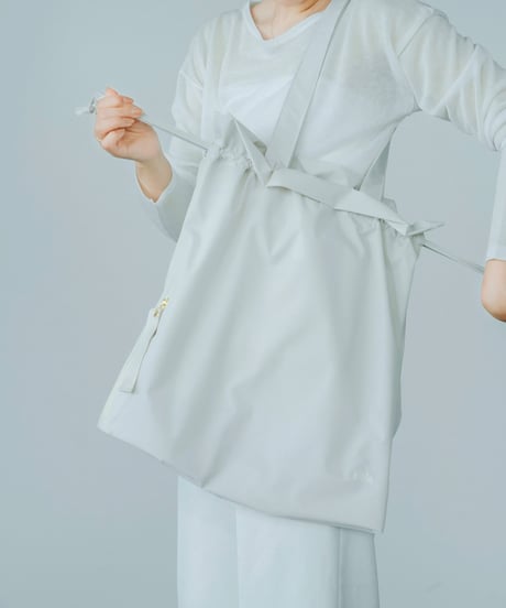 巾着エコバッグ（アイボリー）
