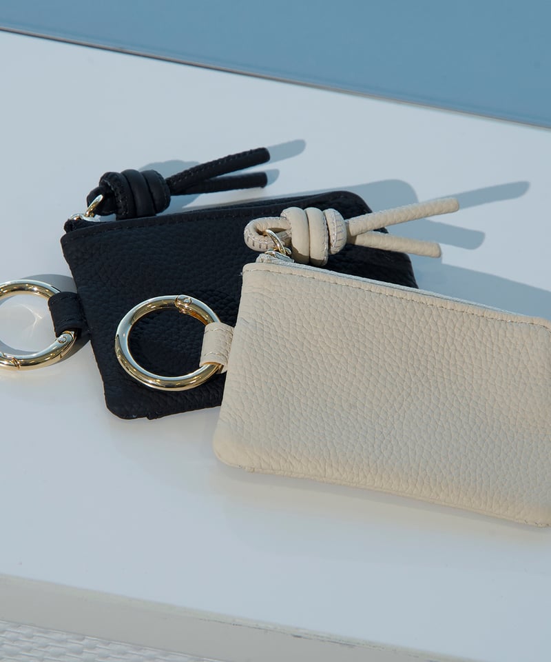 New｜レザーキーケース (ブラック） | yékla