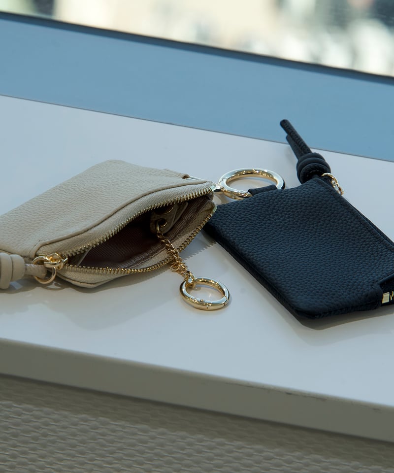 New｜レザーキーケース (ブラック） | yékla