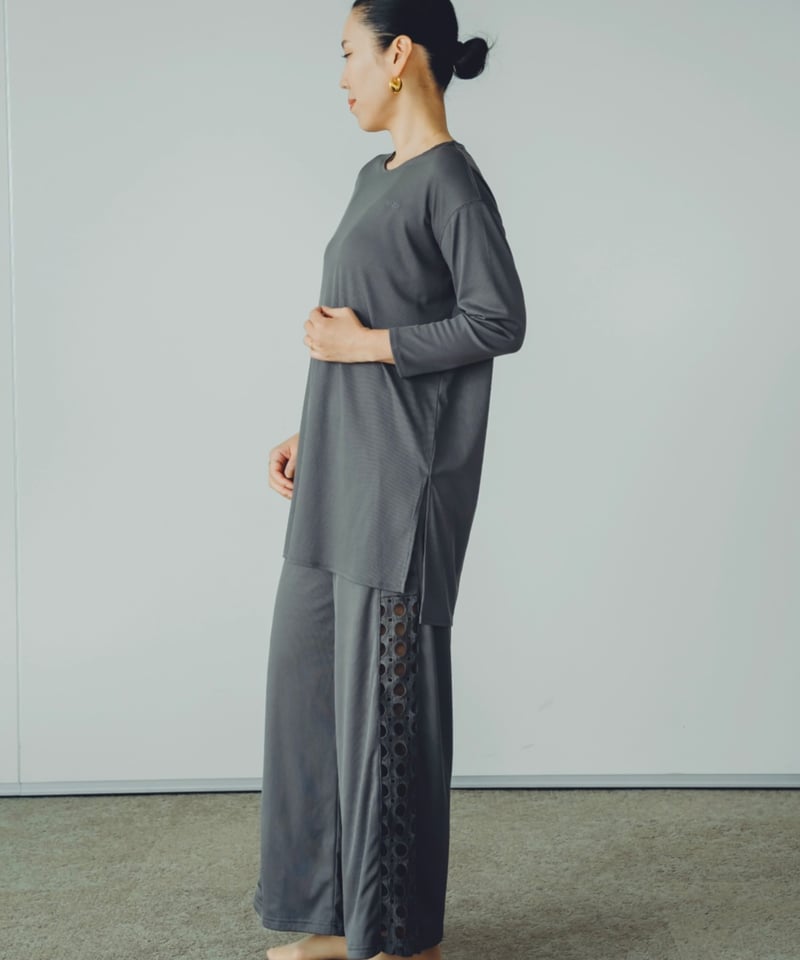 ルームウェア セットアップ（チャコール） | yékla