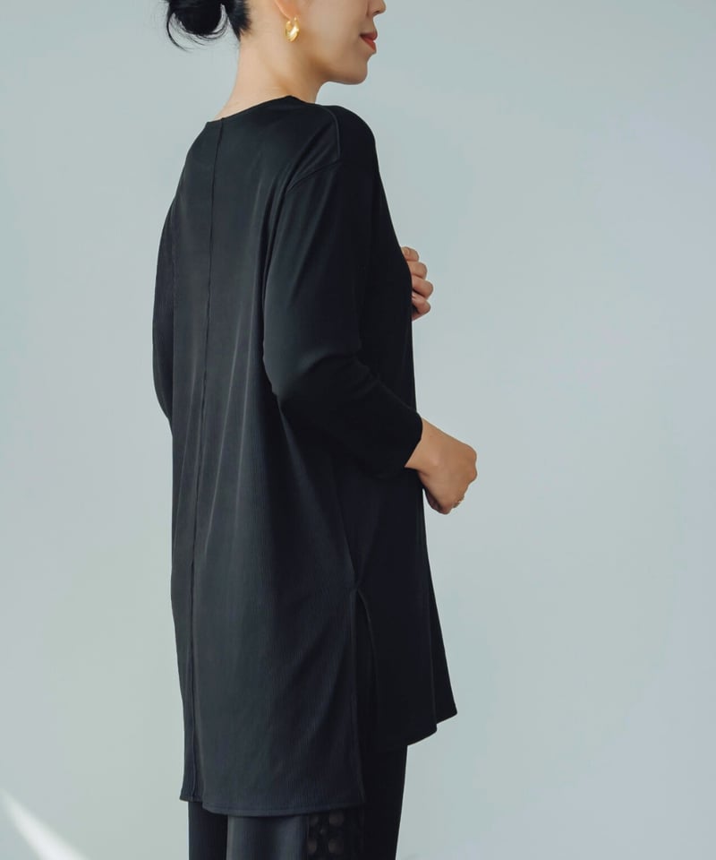   ブラック ルームウェアセット　ラウンジセット GU公式 | ラウンジセット(半袖&ショートパンツ) DEATH STRANDING