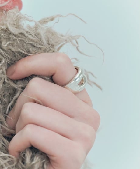 Modeling pot ring silver