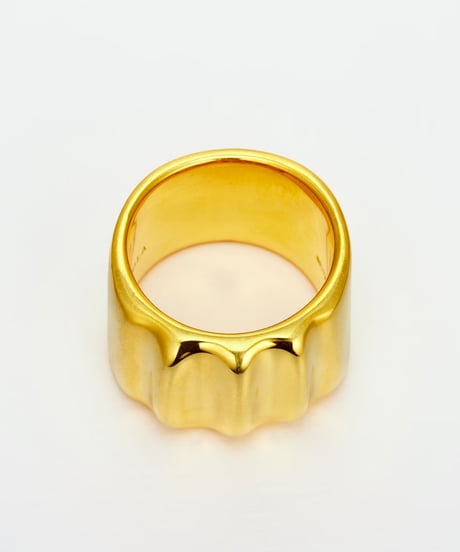 Modeling wave ring gold
