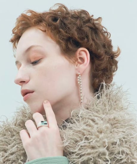 Modeling Orb pierce half silver
