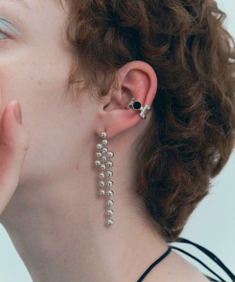 Modeling Orb pierce half silver