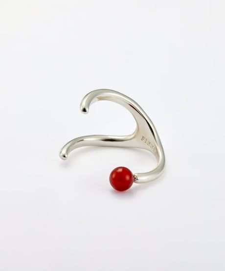 Modeling ringcuff (red) silver
