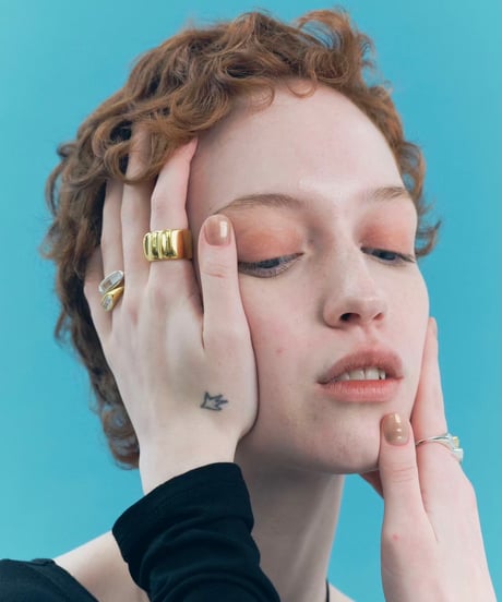 Modeling wave ring gold
