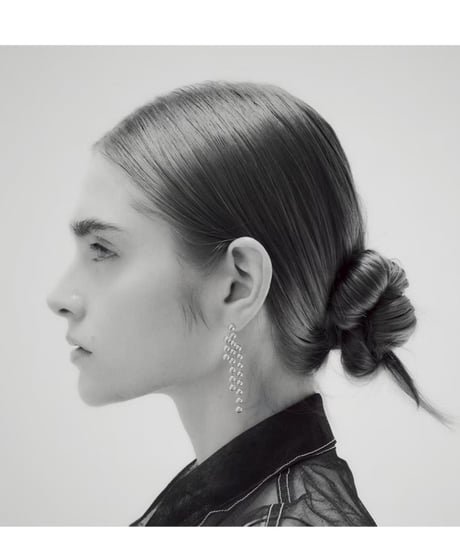 Modeling Orb pierce half silver