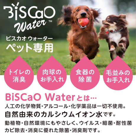 BiSCaO Water　ビスカオウォーター（ペット専用）スプレーボトル300ml