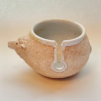 ヤーンボウル羊　ポコポコ 縁立ち上がり有　ML